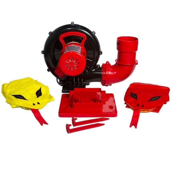 Unbranded 1/4 HP 250 CFM 2.2 AMP Pest Deterrent Inflatable Blower with Scare Dancer