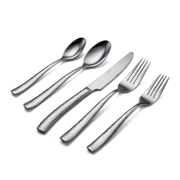 Towle Living Wave 42-pc Forged Flatware Set, Service for 8, Stainless Steel  5005925 - The Home Depot