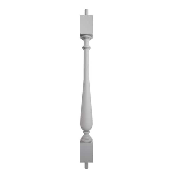Endurathane 500 Series 28 in. H x 2.5 in. W White Resin Stair Baluster