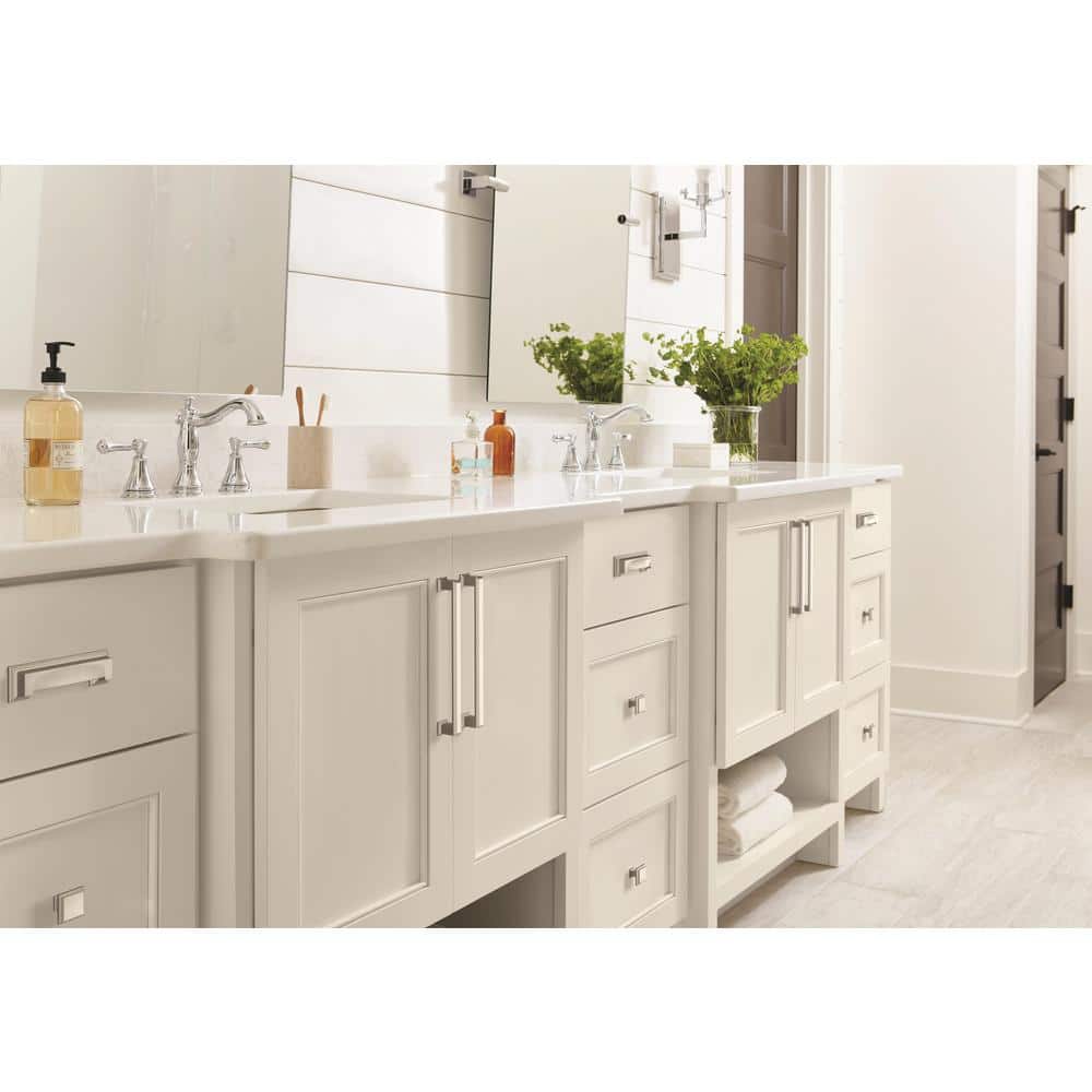 Satin Nickel Brushed Traditional Cabinet Cup Pull