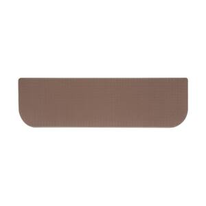 Chef Gear Mocha 17.5 in. x 60 in. PVC Basketweave Anti-Fatigue Mat ...