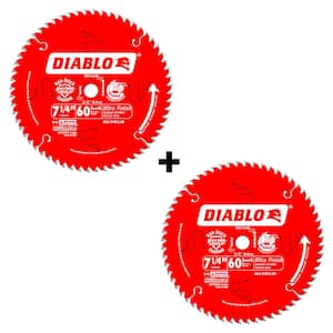 DIABLO 5-1/2 in. x 18-Tooth Fast Framing Circular Saw Blade with Bushings  D055018WMX - The Home Depot