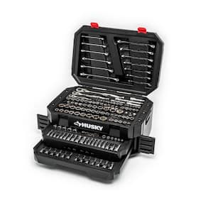 1/4 in., 3/8 in. and 1/2 in. 72-Tooth Ratchet Mechanics Tool Set with Chest (244-Piece)