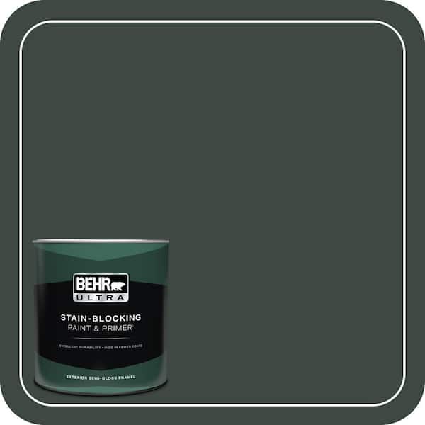 BEHR ULTRA 1 qt. #PPF-54 Trellised Ivy Semi-Gloss Enamel Exterior Paint & Primer