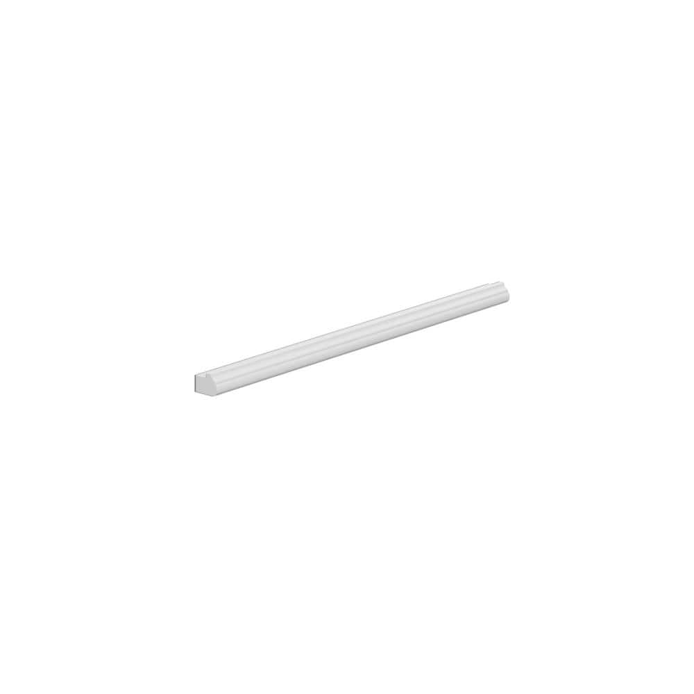 Westport Shaker 12 in. W x 34.5 in. H x 24 in. D Light Rail Molding Assembled Wall in Painted White price history on PriceWatchPro