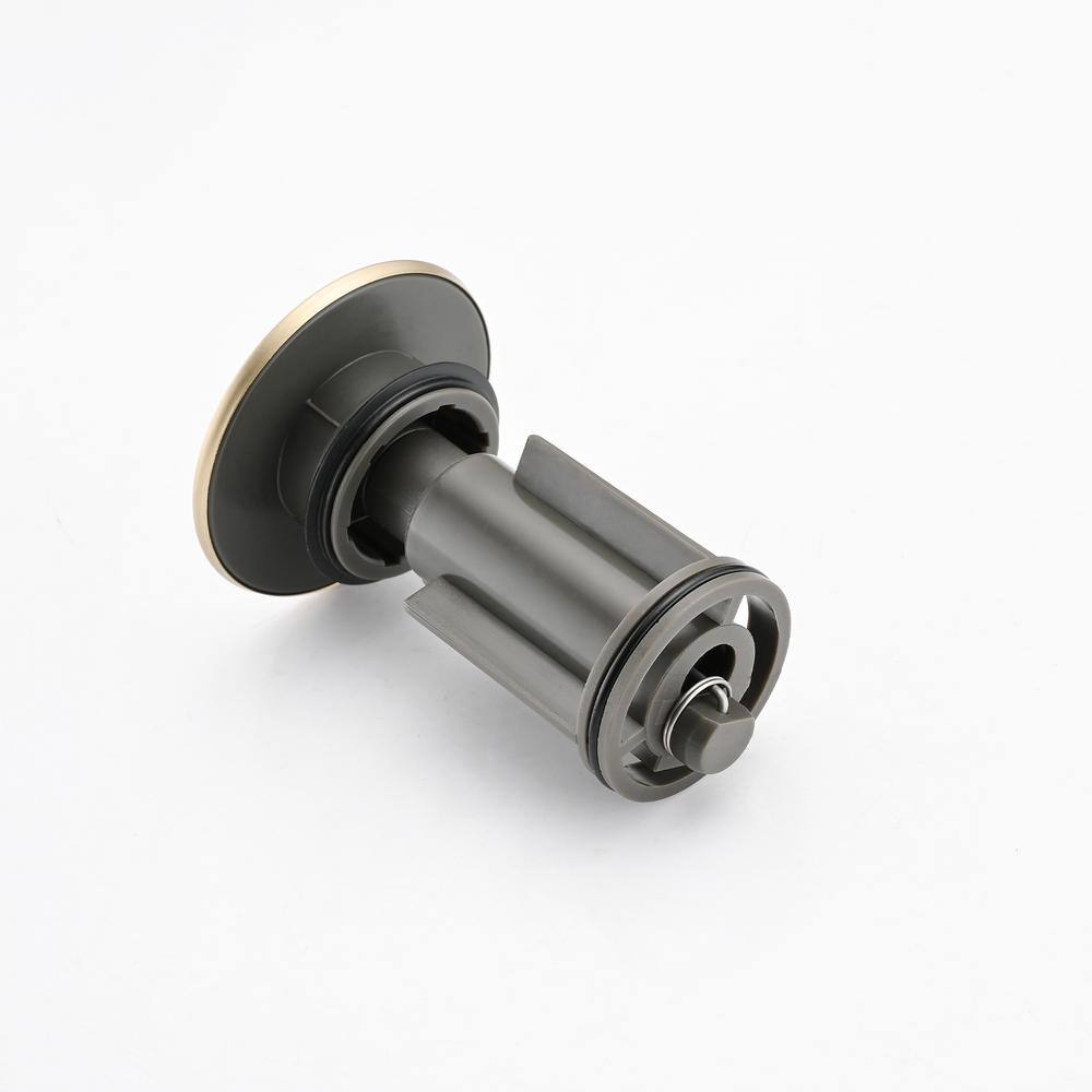 Brushed Gold Stainless Steel Single Handle Bathroom Faucet