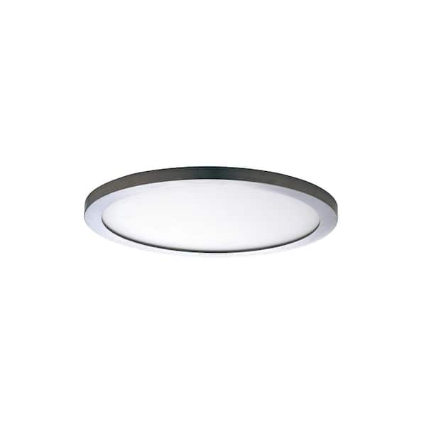 Maxim Lighting Wafer 7 in. RD Integrated LED Surface Flush Mount 3000K
