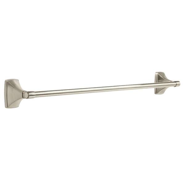 Amerock Clarendon 24 in. Towel Bar in Satin Nickel