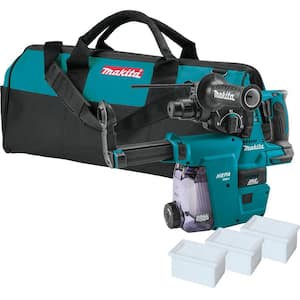 18V LXT Lithium-Ion Brushless Cordless 1 in. Rotary Hammer, Accepts SDS-PLUS, HEPA Dust Extractor Attachment (Tool Only)