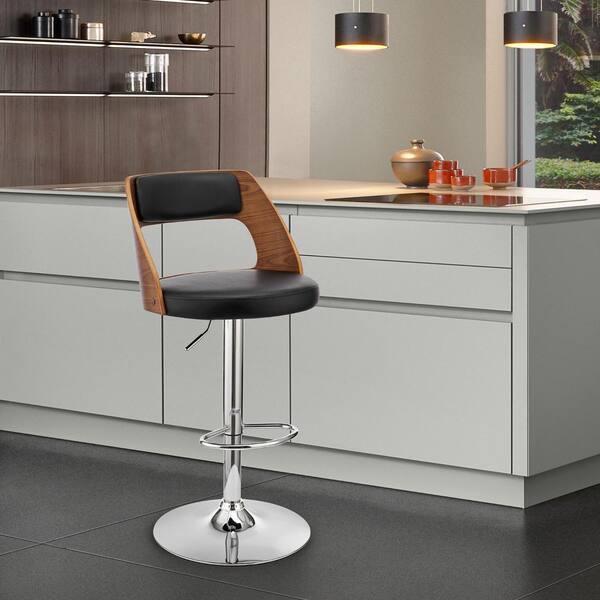 Grace Ribbed Back Bar Stool