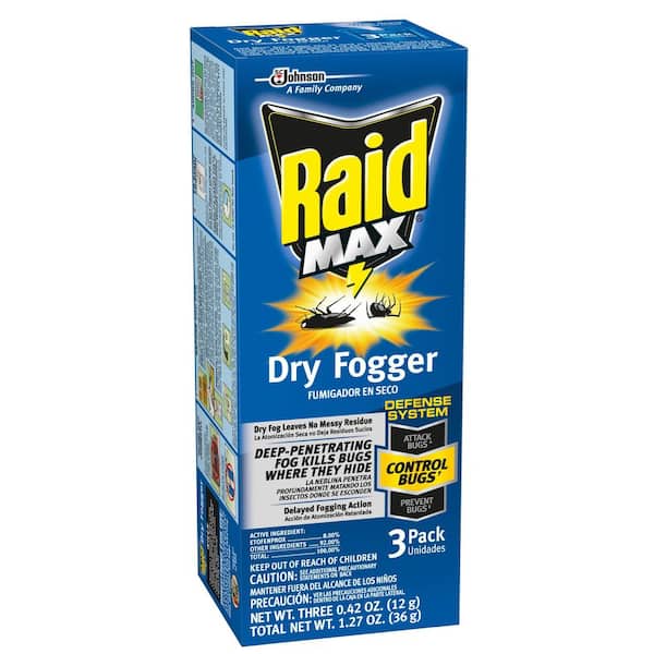 Raid Dry Fogger Ant Killer Fogger (3Pack) At, 53 OFF