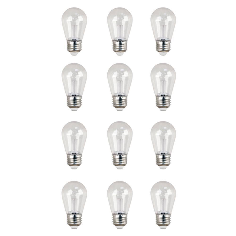 11W Equivalent Warm White (3000K) S14 LED Sign Light Bulb (12-Pack)