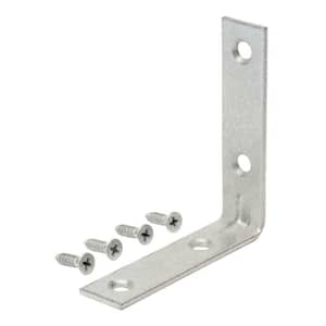 3 in. Galvanized Corner Brace (12-Pack)