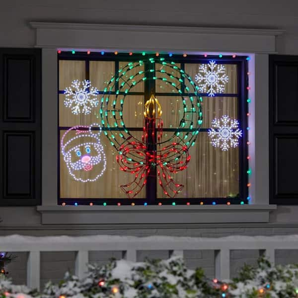 home accents holiday led wreath