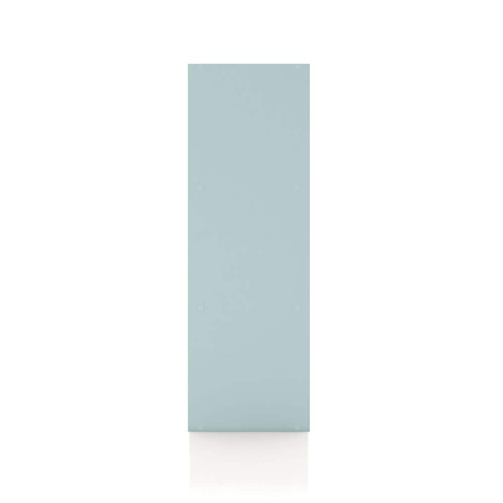 Light Blue Stackable 3-Cube Wood Bookcase for Kids