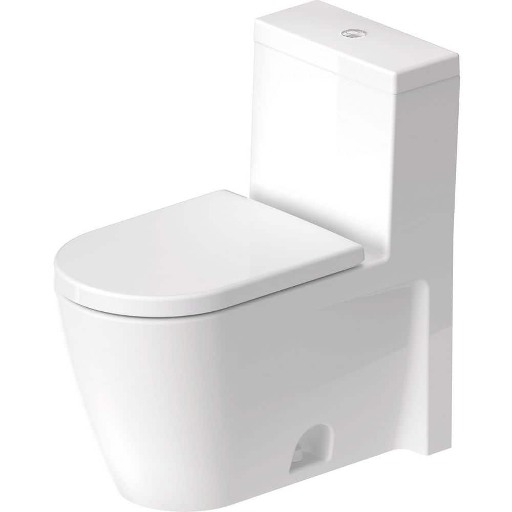 EAN 4021534798702 product image for Starck 2 1-piece 1.28 GPF Single Flush Elongated Toilet in. White (Seat Not Incl | upcitemdb.com