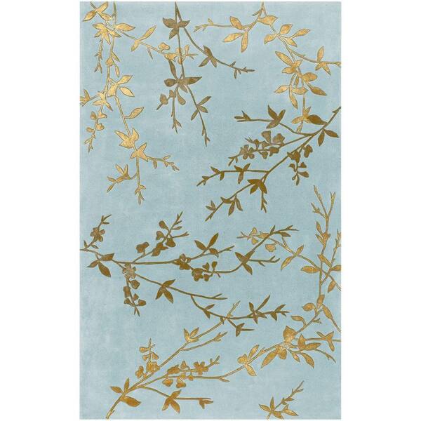 Artistic Weavers Alicia Spa Blue 5 ft. x 8 ft. Area Rug