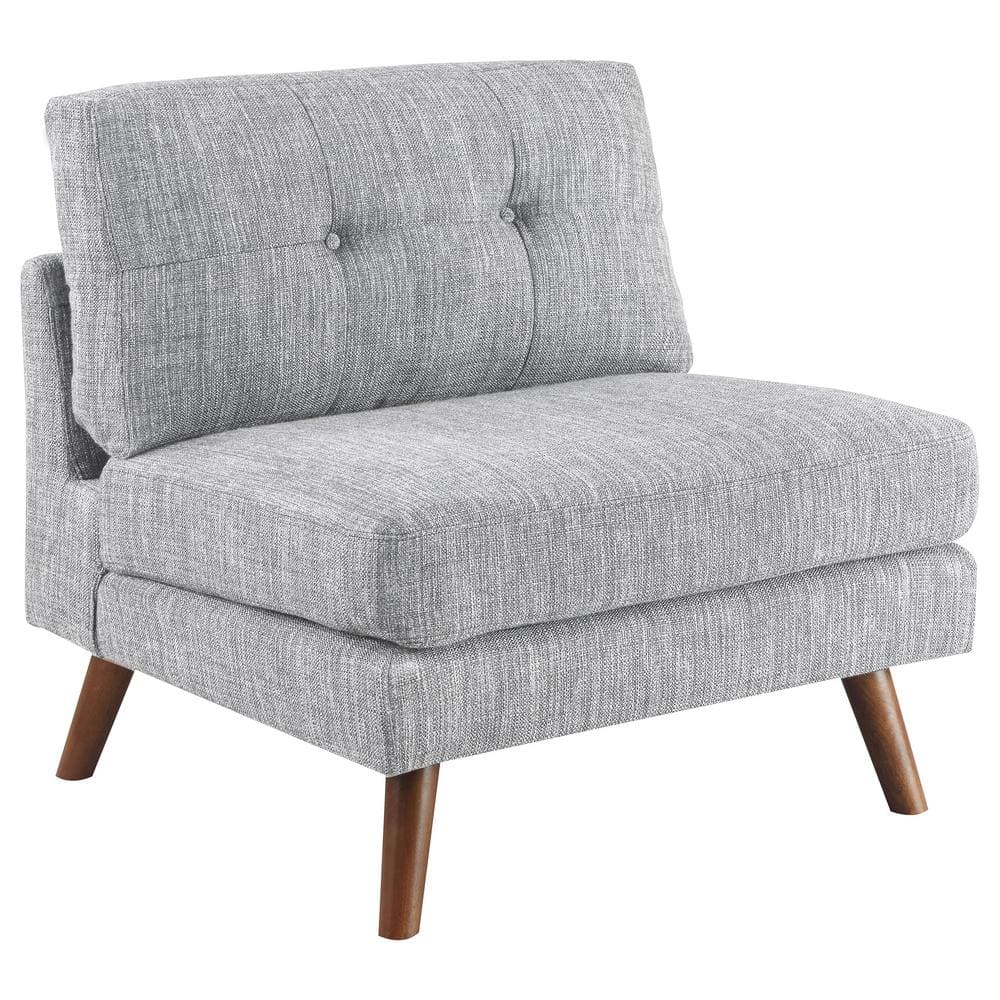 Churchill 32.75" Gray Manufactured Wood Modular Armless Chair