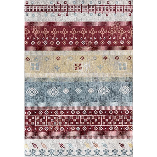 Rugs America Cape Patchwork 5 ft. x 7 ft. Indoor Area Rug