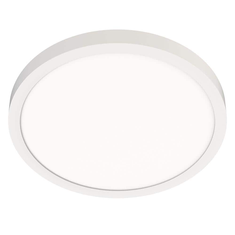 Juno 13" White LED Surface Mount Downlight with Switchable Color Temperature