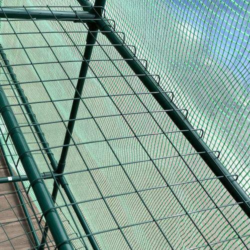 Green 56 in. x 56 in. x 76 in. Steel Frame Walk-In Greenhouse