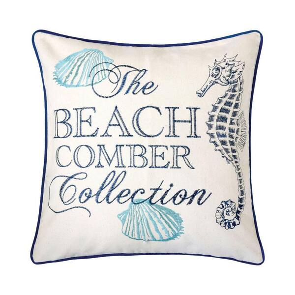 beachy decorative pillows