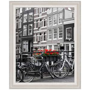 Trio White Wash Silver Picture Frame Opening Size 22 x 28 in.
