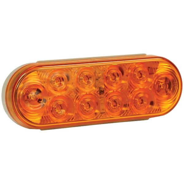 BUYERS PRODUCTS 6 Inch Oval Turn Signal Light Kit 5626210 - The Home Depot
