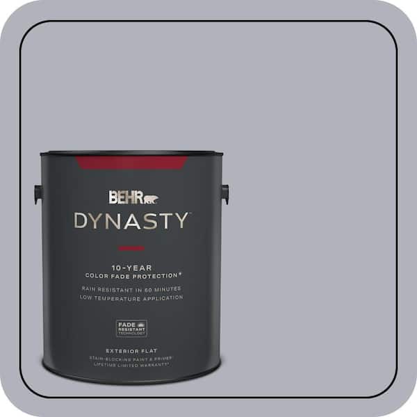 BEHR DYNASTY 1 gal. #N540-3 Vanity Flat Exterior Stain-Blocking Paint & Primer