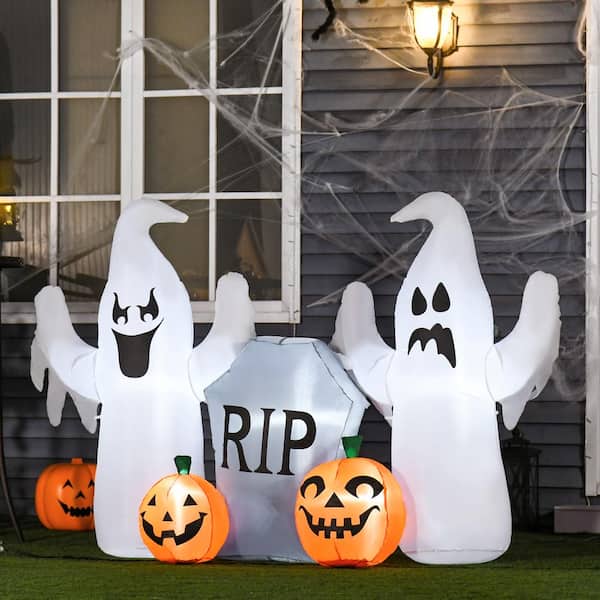 7 Ft Long Halloween inflatables, Ghost Halloween Decorations Ghosts ...