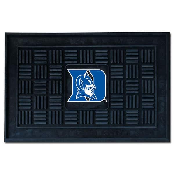 FANMATS NCAA Duke University 19 in. x 30 in. Vinyl Door Mat