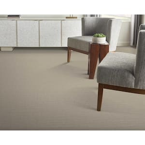 Sky Breeze - Dune - Beige 13.2 ft. 36 oz. Wool Loop Installed Carpet