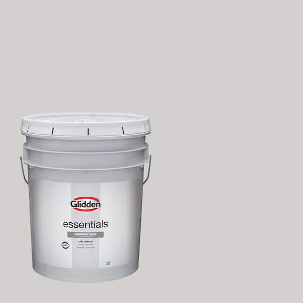 Glidden Essentials 5 gal. PPG0995-2 Ancient Cloud Flat Interior Paint