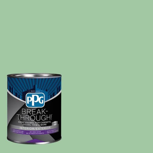 1 qt. PPG1131-4 French Market Satin Door, Trim & Cabinet Paint