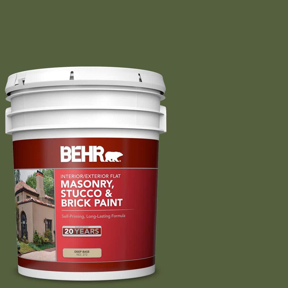 5 gal. #S360-7 Down To Earth Flat Interior/Exterior Masonry, Stucco and Bri