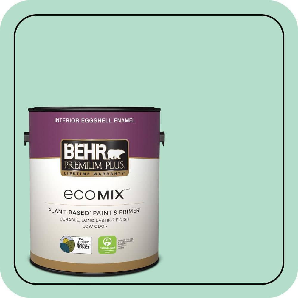 1 gal. #MQ4-18 Free Spirit Eggshell Enamel EcoMix Plant-Based Interior Paint & Primer price history on PriceWatchPro