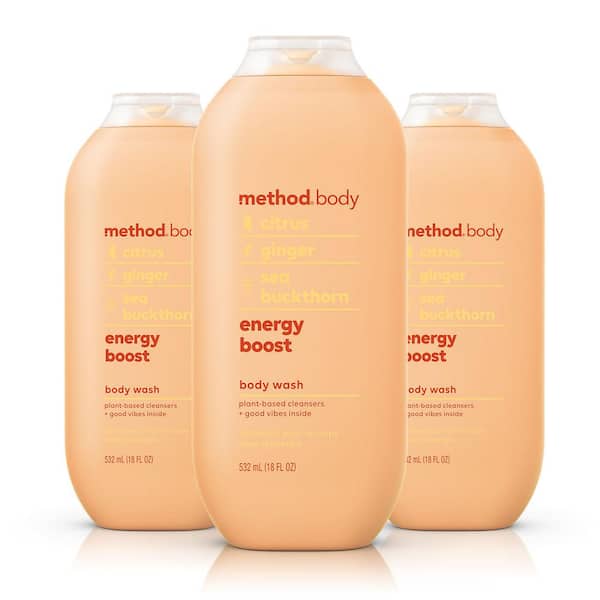 Method 18 oz. Energy Boost Body Wash (3-Pack) 317868 - The Home Depot