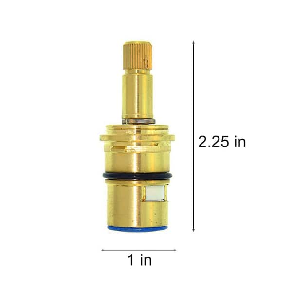 Everbilt 2 1/4 in. 38 pt Broach Hot Side Stem for Glacier Bay