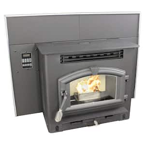 44.25 in. 2000 sq. ft. Multi-Fuel Fireplace Insert