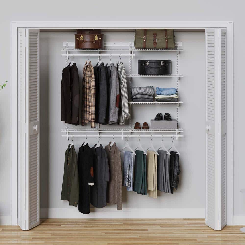 Closet Organizer for Accessories from a Wire Rack