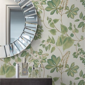 Arboretum Willow Botanical Vinyl Peel and Stick Wallpaper (Covers 30.75 sq. ft.)