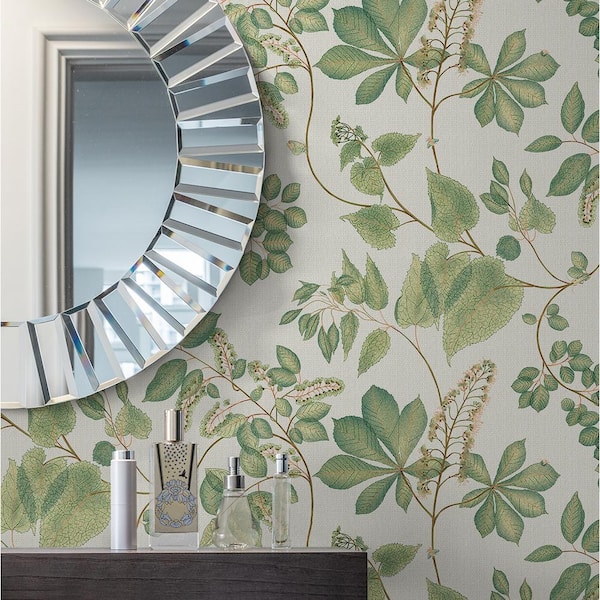 Arboretum Willow Botanical Vinyl Peel and Stick Wallpaper (Covers 30.75 sq. ft.)