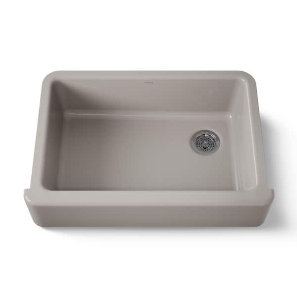 Whitehaven 32.75 in. Undermount Cast Iron Single-Bowl Farmhouse Kitchen Sink