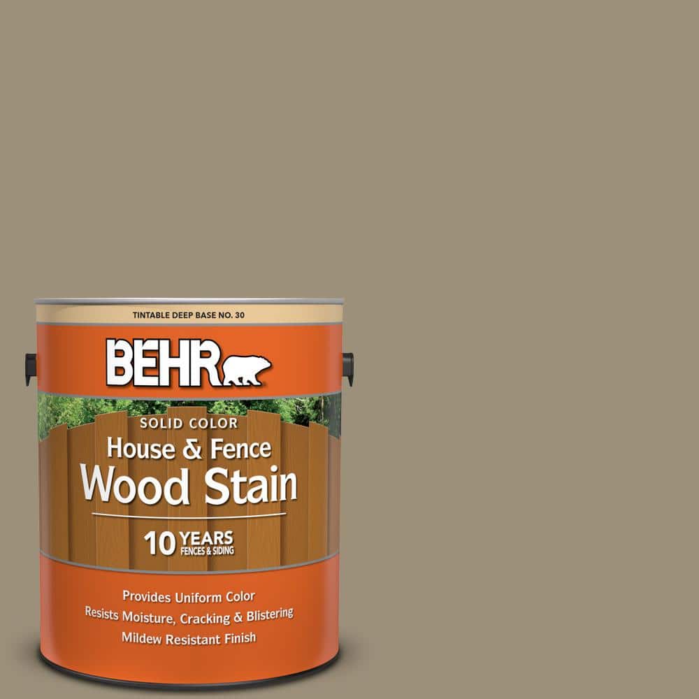 1 gal. #730D-5 Village Square Solid Color House and Fence Exterior Wood Sta