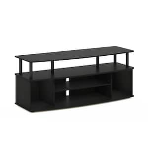 JAYA 47.24 in. Blackwood Large Entertainment Center Fits TV's up to 55 in. with Cable Management