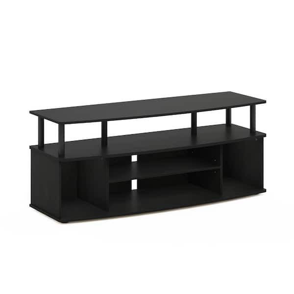 Furinno JAYA 47.24 in. Blackwood Large Entertainment Center Fits TV's up to 55 in. with Cable Management
