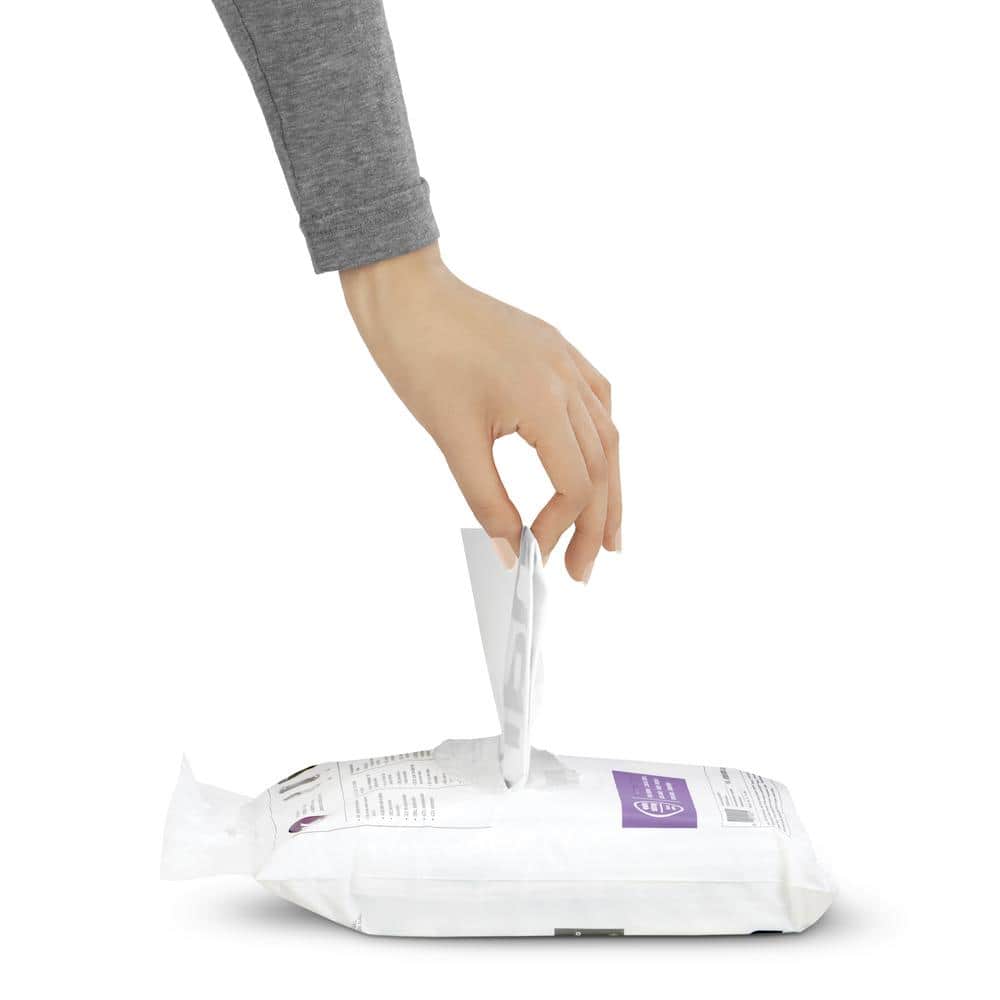 White Custom Fit Drawstring Trash Bags, 60 Count