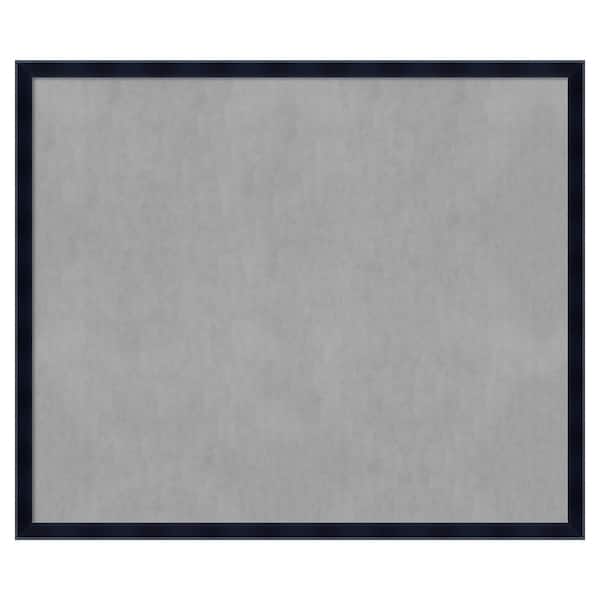 Amanti Art Madison Black 50 in. x 42 in. Framed Magnetic Board