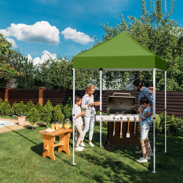 EAGLE PEAK 5 ft. x 5 ft. Pop Up Canopy Tent Instant Outdoor Canopy