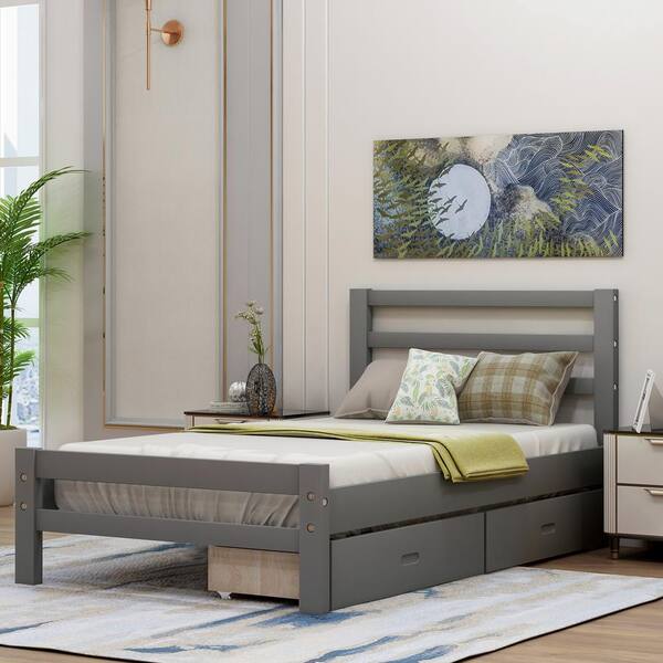 adult twin bed with storage